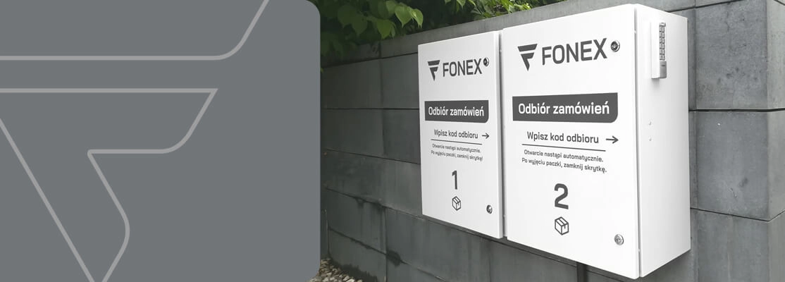 Już działa! Przedstawiamy automat paczkowy Fonex. Propozycja dla lokalnych klientów.