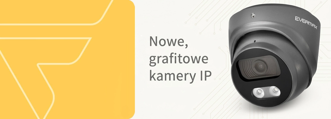 Nowe kamery Evermax 8 MP w grafitowych obudowach
