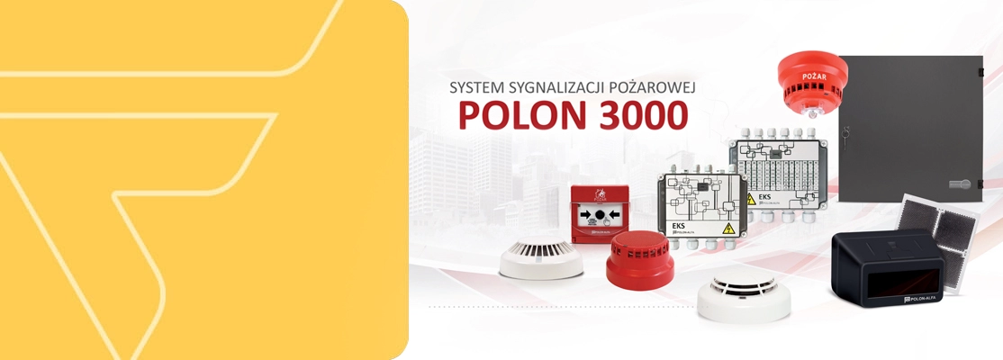 Polon 3000. Adresowalna centrala sygnalizacji pożaru do małych i średnich obiektów. Nowość.