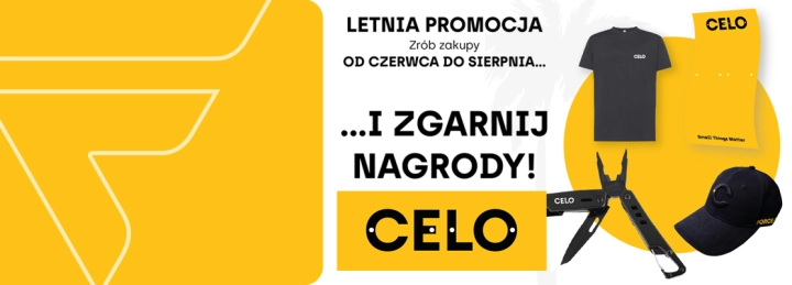 Letnia promocja CELO 2025 – zgarnij nagrody za zakupy!