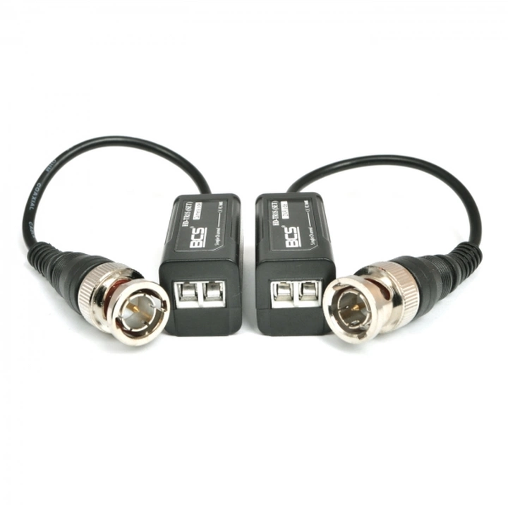 BCS-UHD-TR1S (SET) BCS Transformator video AHD / CVI / TVI / ANALOG - 2 szt.