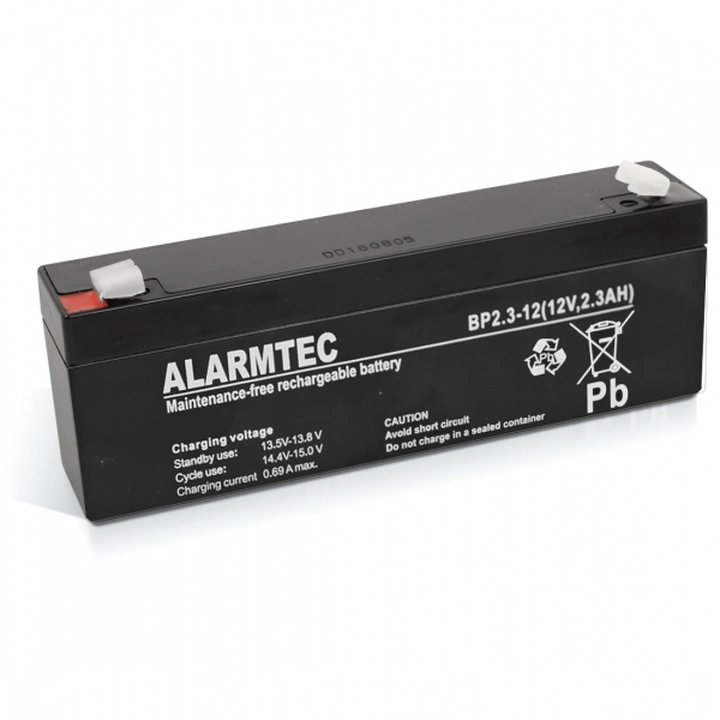 BP 2,3-12 Alarmtec Akumulator 2.3Ah, 12V