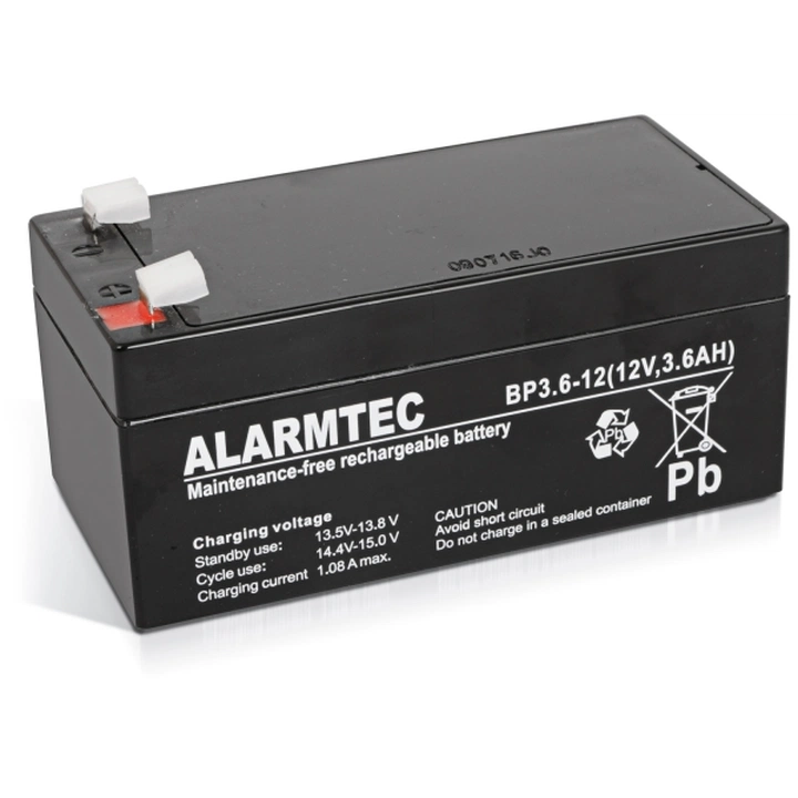 BP 3,6-12 Alarmtec Akumulator 3.6Ah, 12V