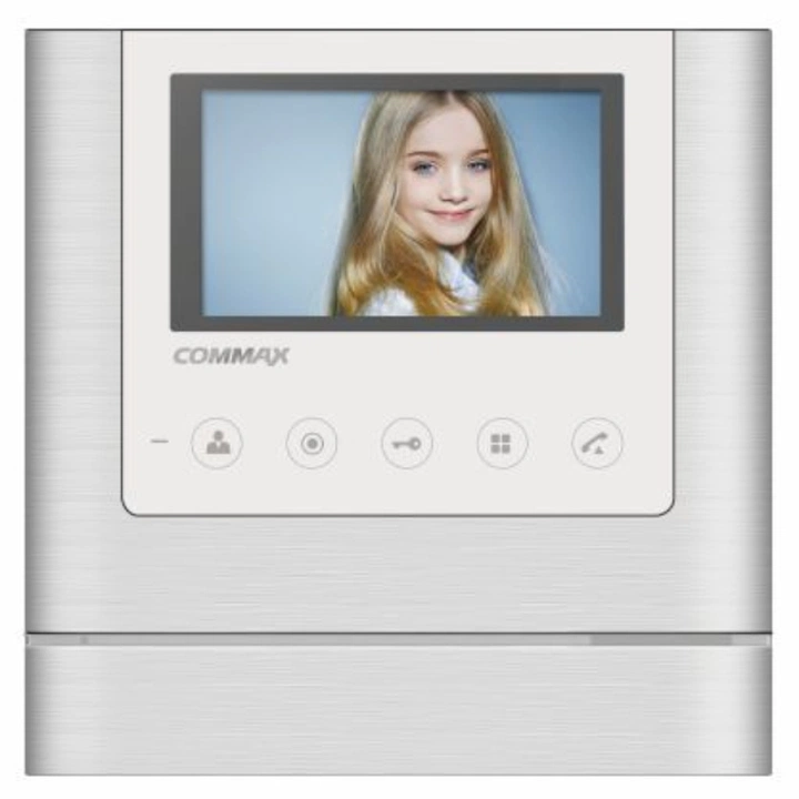 CDV-43M WHITE COMMAX Monitor kolorowy LCD 4.3 cale, 230V AC