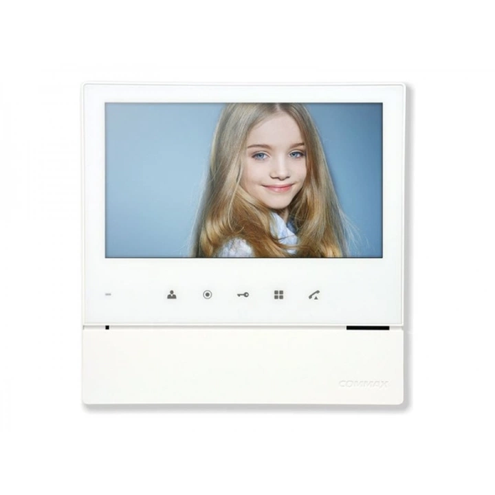 CDV-70H2 WHITE COMMAX Monitor kolorowy 7 cali z menu OSD oraz obsługą dwóch wejść