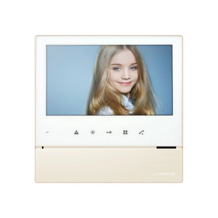 CDV-70H WHITE COMMAX Monitor kolorowy LCD 7 cali, 230V AC