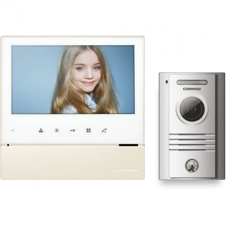 CDV-70H WHITE / DRC-40K COMMAX Zestaw wideodomofonowy