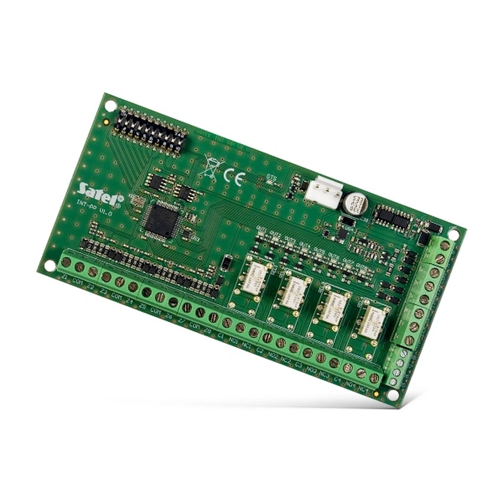 INT-PP SATEL Ekspander 8 wejść + 8 wyjść GRADE 3 (bez zasilacza)