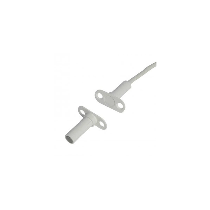 MC 340-S1 ALARMTECH Kontaktron magnetyczny z zestawem kołnierzy montażowych