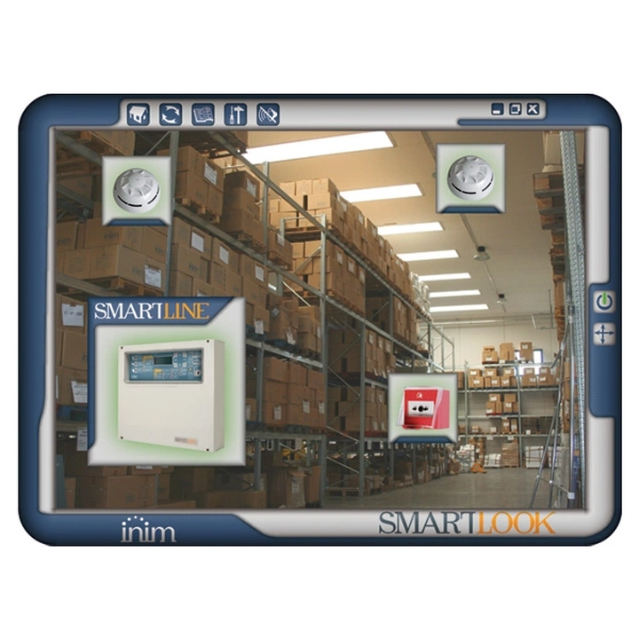 SmartLookF01E INIM Oprogramowanie dla systemów alarmowych i pożarowych