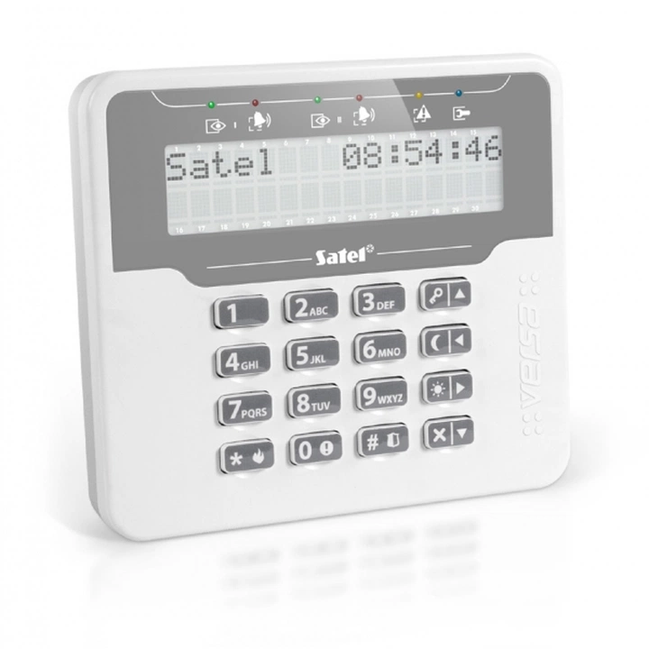 VERSA-LCDM-WH SATEL Manipulator LCD do central alarmowych VERSA