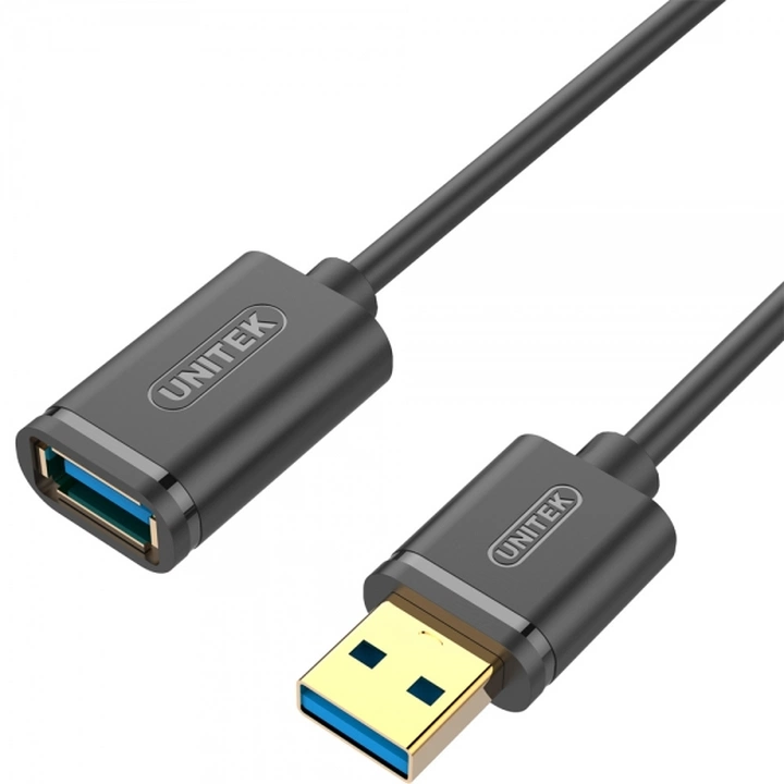 Y-C459GBK UNITEK Przedłużacz USB 3.0 AM-AF, 2 metry