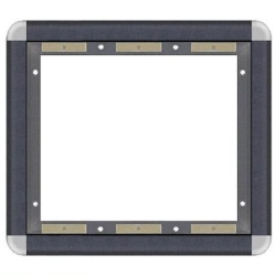 03X0303C MIFON Ramka aluminiowa do trzech kaset jednorzędowych