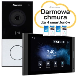 E12W+S567W Wideodomofon IP, bezprzewodowy zestaw jednorodzinny Akuvox