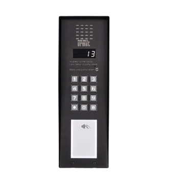 1062/101VD-RF-PG URMET Panel zewnętrzny BASIC z klawiaturą, modułem informacyjnym i czytnikiem RFID
