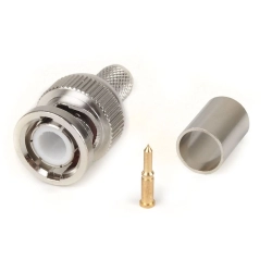 Wtyk BNC zaciskany na przewód RG6
