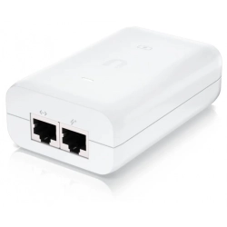 U-POE-AT Ubiquiti Injector PoE Gigabit Ethernet, Zasilacz 48VDC 30W 0.65A