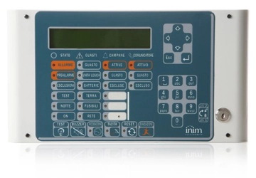 SmartLetUSee/LCD/lite INIM Terminal wyniesiony dla central z serii SmartLight / SmartLine