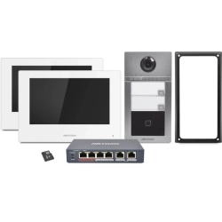 KIS-604 2-Villa W (S) HIKVISION Zestaw wideodomofonowy IP