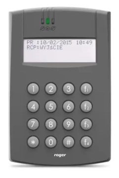 PR602LCD-DT-I ROGER Kontroler dostępu LCD z czytnikiem zbliżeniowym EM 125kHz / 13.56 MHz MIFARE