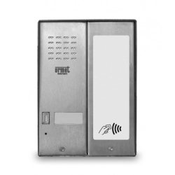 5025/1D-RF Urmet Panel rozmówny, 1 przycisk wywołania, czytnik zbliżeniowy, moduł informacyjny