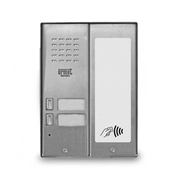 5025/2D-RF Urmet Panel rozmówny, 2 przyciski wywołania, czytnik zbliżeniowy, moduł informacyjny