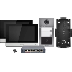 KIS-604 2-Villa B (F) HIKVISION Zestaw wideodomofonowy IP