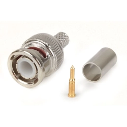 Wtyk BNC zaciskany na przewód RG59