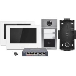 KIS-604 2-Villa W (F) HIKVISION Zestaw wideodomofonowy IP
