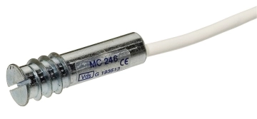 MC 247-C ALARMTECH Kontaktron magnetyczny - część kontaktowa z 6-żyłowym przewodem VdS