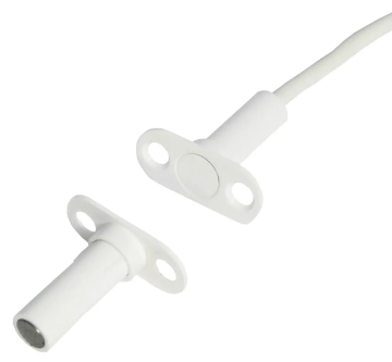 MC 340-S1 ALARMTECH Kontaktron magnetyczny z zestawem kołnierzy montażowych