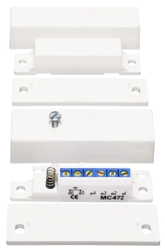 MC 472 ALARMTECH Kontaktron magnetyczny SPDT przełączalny
