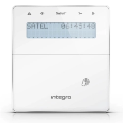 INT-KWRL2-W SATEL Manipulator LCD, bezprzewodowy z czytnikiem kart zbliżeniowych, biały