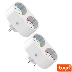 SP211-2pac Gosund Inteligentne gniazdka podwójne Wi-Fi 16A 2 szt.