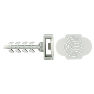 96IFB CELO Kołki wciskane 6x30mm otwór 10mm z szeroką główką do montażu opaski kablowej 100 szt.