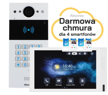 R20K+S563W Wideodomofon IP, zestaw jednorodzinny Akuvox