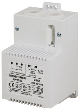 AWT050 PULSAR Transformator TRP 20VA/16V/18V