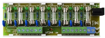 AWZ580 PULSAR Moduł bezpiecznikowy LB8/0,3-0,5A/FTA