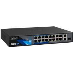 BCS-B-SP1602G-1SFP BCS BASIC Switch 16x PoE, 1xSFP/RJ45