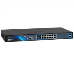 BCS-B-SP16G-2SFP-M BCS BASIC Switch zarządzalny 16x PoE, 2xSFP