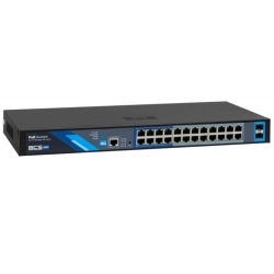 BCS-B-SP24G-2SFP-M BCS BASIC Switch zarządzalny 24x PoE, 2xSFP