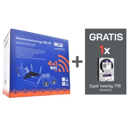BCS-B-KITW(2.0) Zestaw Wi-Fi BCS BASIC + GRATIS