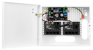 BCS-IP8/E-S BCS Zasilacz impulsowy ze switchem PoE