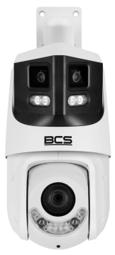BCS-L-PSIP24825SCR10L5-Ai1 Kamera IP obrotowa 4Mpx + kamera panoramiczna 8Mpx BCS LINE