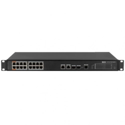 BCS-L-SP1602G-2SFP-M(2) BCS Switch zarządzalny 16x PoE, 2x RJ45, 2x SFP Gigabit