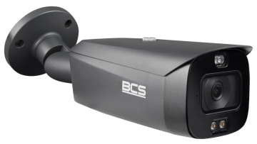 BCS-L-TIP58FCR3L3-AI1-G(3) Kamera IP BCS tubowa 8Mpx