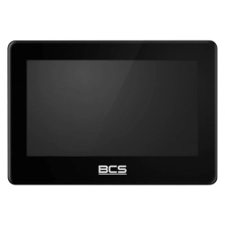 BCS-MON7600B-2 Monitor wideodomofonowy IP BCS, czarny