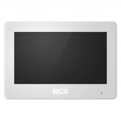 BCS-MON7600W-2 Monitor wideodomofonowy IP BCS, biały