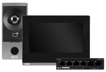 BCS-P-VIS01 Wideodomofon IP BCS POINT, zestaw