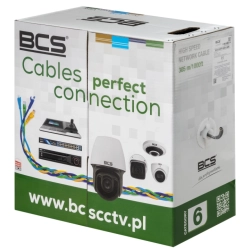 BCS-U/UTP-CAT6-LSOH BCS Kabel UTP kat. 6 LSOH box 305m